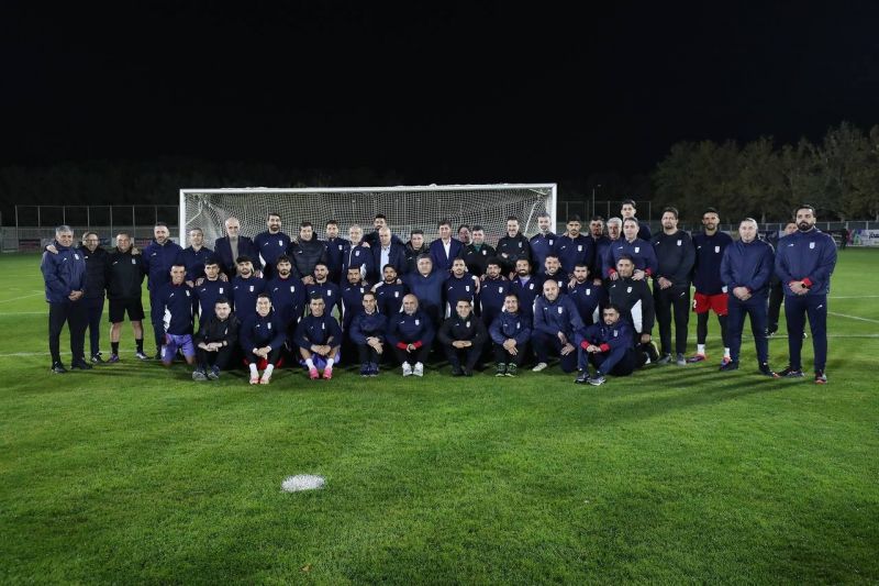 گزارش تصویری/ شب فوتبالی رییس جمهور در جمع ملی‌پوشان