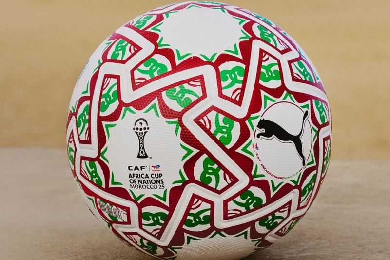 رونمایی رسمی از توپ جام ملت‌های آفریقا