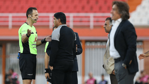 حضور غلامپور کنار ساپینتو با سمت متفاوت