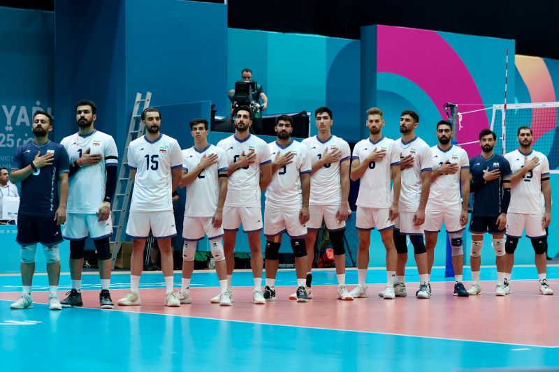 بازیهای کشورهای اسلامی| شکست عربستان مقابل والیبال ایران