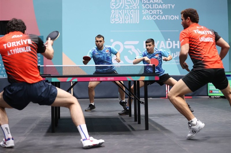 بازی‌های کشورهای اسلامی| تیم تنیس روی میز دوبل به برنز رسید