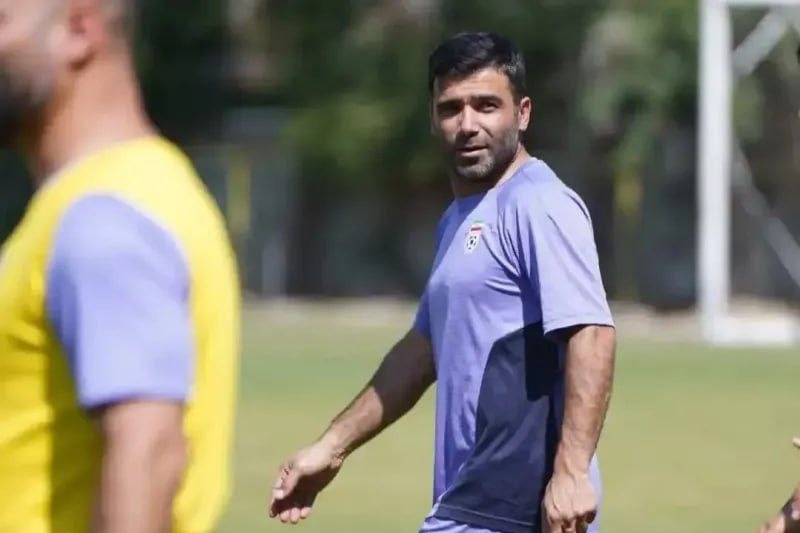 تمرین تیم ملی امید پس از بازی با روسیه