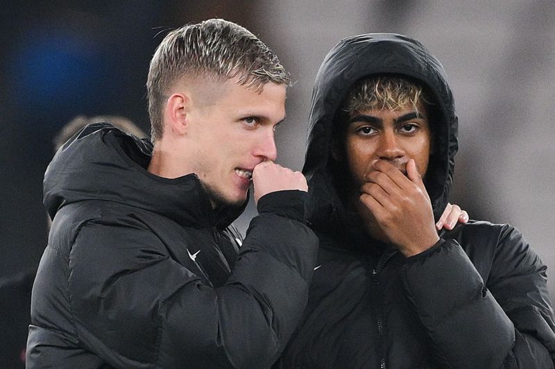 واکنش اولمو به شایعات وجود تنش در رختکن اسپانیا به خاطر یامال