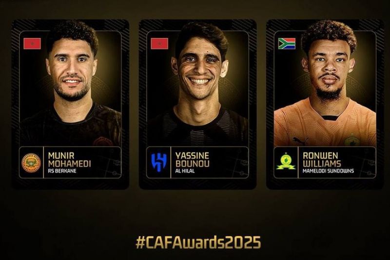 معرفی نامزدهای دستکش طلایی آفریقا ۲۰۲۵