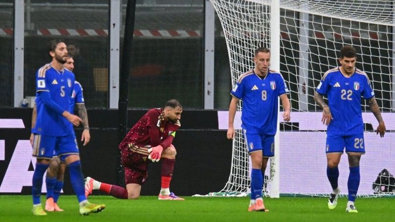 رکورد ضعیف ایتالیا در سن سیرو؛ سه برد در 19 سال!