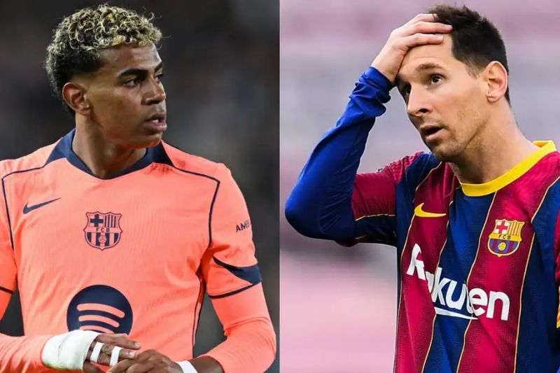 ادعای اسطوره هلندی: یامال از مسی هم بهتر می‌شود