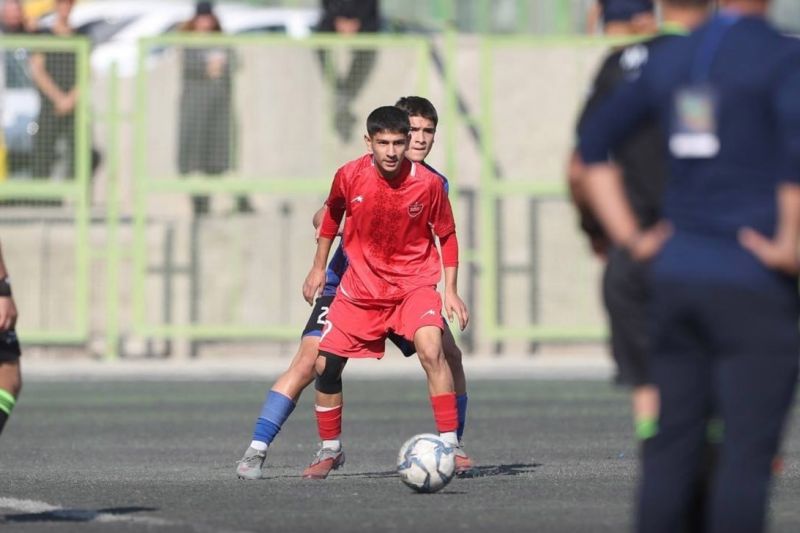 پیروزی نونهالان پرسپولیس مقابل ماه‌سما