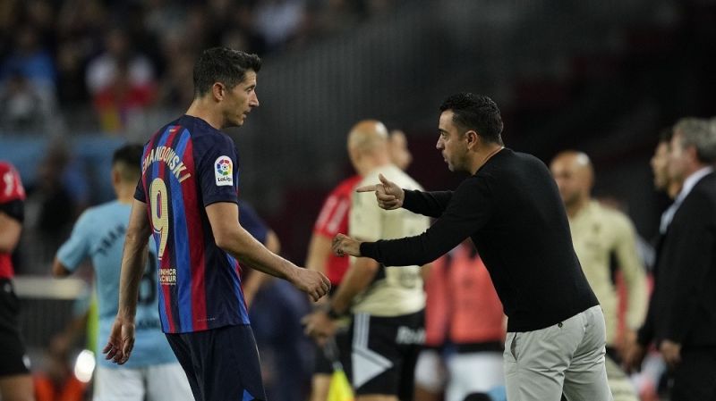 خوشحالی لواندوفسکی از اخراج ژاوی از بارسلونا