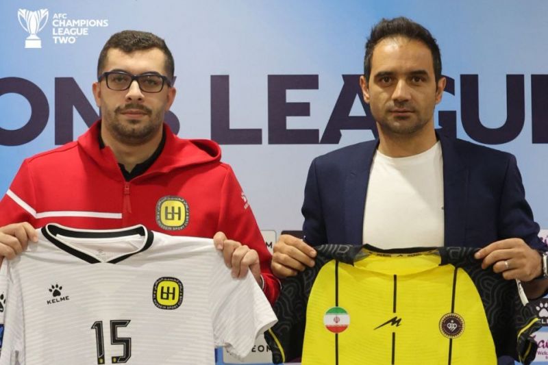 سپاهان با لباس زردرنگ مقابل الحسین اردن به میدان می‌رود