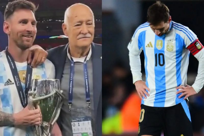 ادای احترام مسی به شخصی که تاثیر عمیقی بر او گذاشت