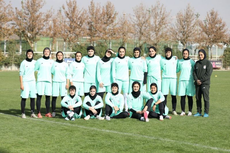 آخرین تمرین تیم ملی بانوان پیش از اعزام به ازبکستان