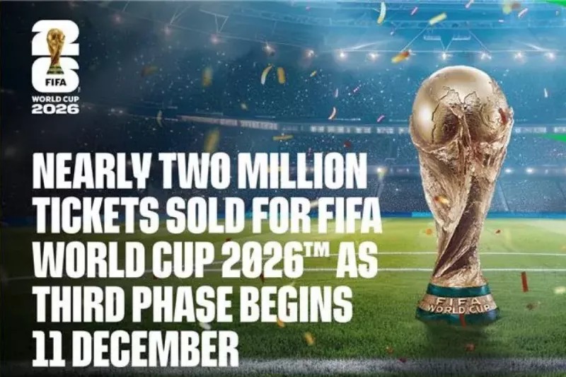 فروخته شدن دو میلیون از بلیت‌های جام جهانی 2026