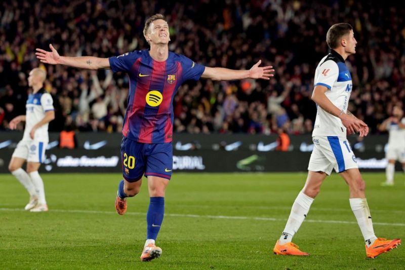 دنی اولمو پس از پیروزی بارسلونا: آلاوز ما را شگفت‌زده کرد