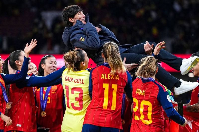 اسپانیا از قهرمانیاش در لیگ ملتهای زنان دفاع کرد