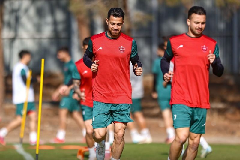 گزارش تصویری/ تمرین پرسپولیس، چهارشنبه 12 آذر