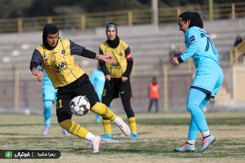 گزارش تصویری اختصاصی/ سپاهان یک - خاتون بم دو(لیگ برتر زنان)