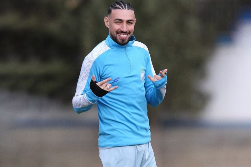 استایل جدید مونیر الحدادی در تمرین استقلال