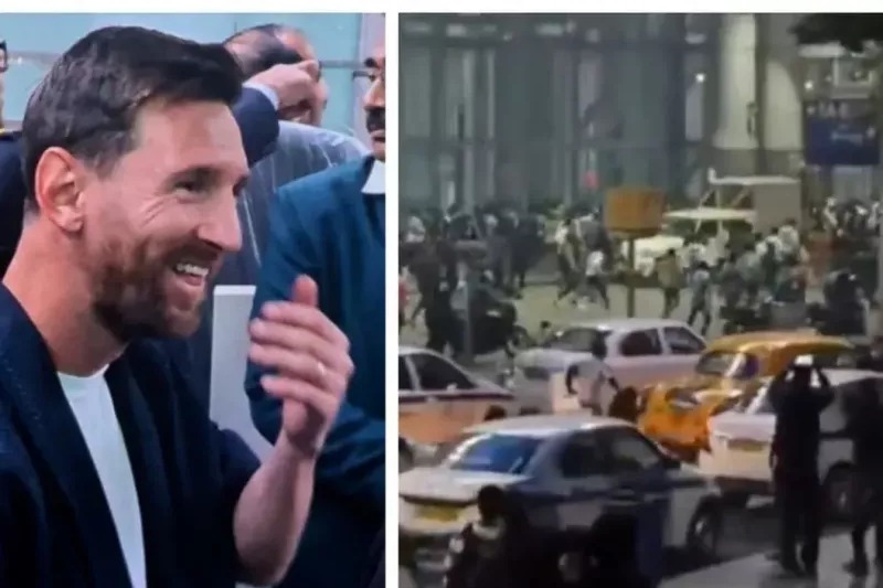 استقبال بینظیر از لیونل مسی در هند (عکس)