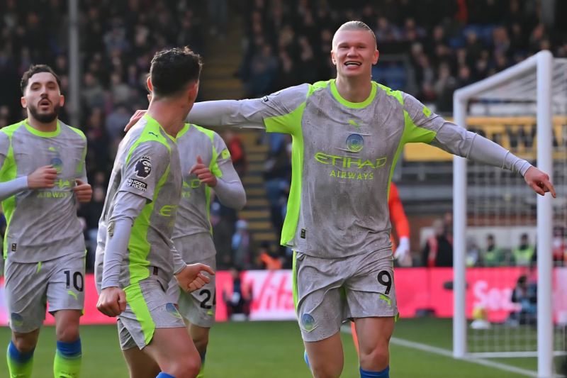 عملکرد درخشان ارلینگ هالند برابر کریستال پالاس