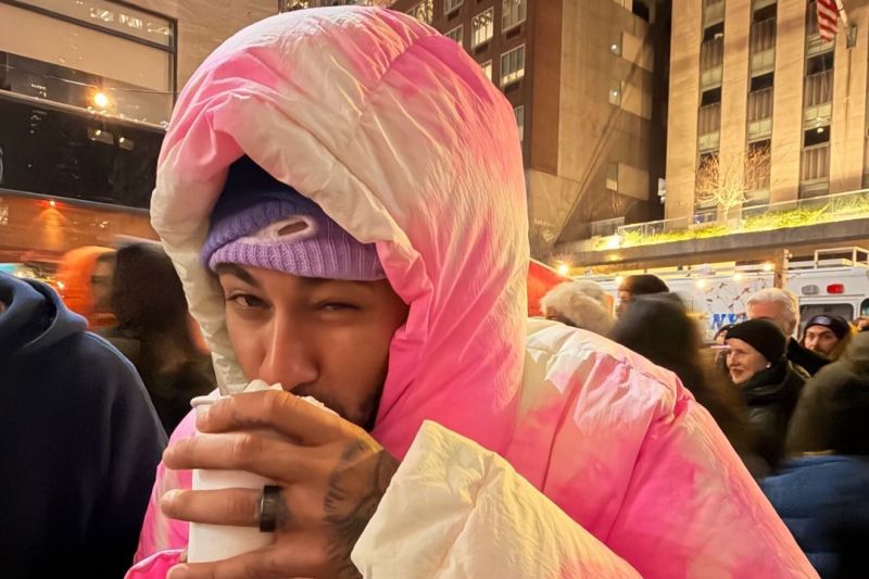 عکس؛ نیمار با ظاهری عجیب در نیویورک