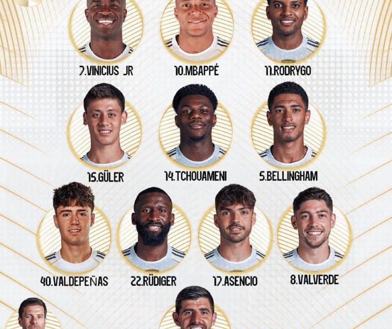 ترکیب آلاوس و رئال مادرید؛ امباپه در نوک خط حمله