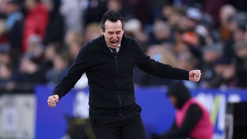 ماشین پیروزی اونای امری؛ ۹ پیروزی متوالی برای استون ویلا