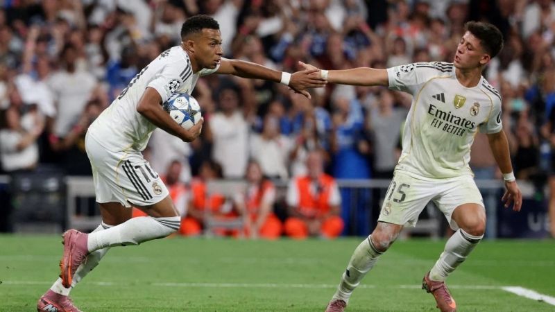 ستاره‌های تعیین‌کننده رئال مادرید؛ امباپه در صدر، گولر شگفتی‌ساز