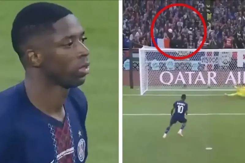 لحظهای که بهترین بازیکن دنیا پنالتی را به آسمان فرستاد (عکس)