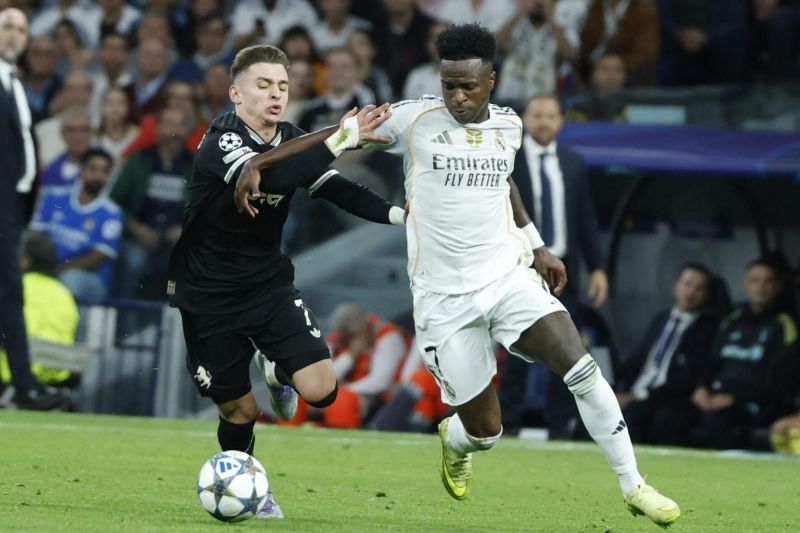 مدیران رئال مادرید همچنان از وینیسیوس حمایت میکنند