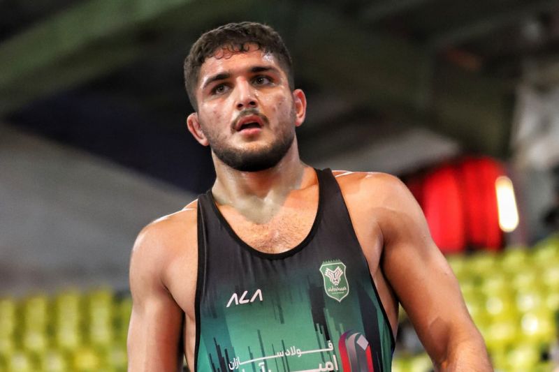 رقابت در ۹۲ کیلوگرم با مدالآوران جهانی کشتی