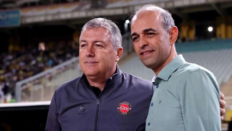 تراکتورِ خارجی برابر سپاهانِ ایرانی؛ صلح و دوستی