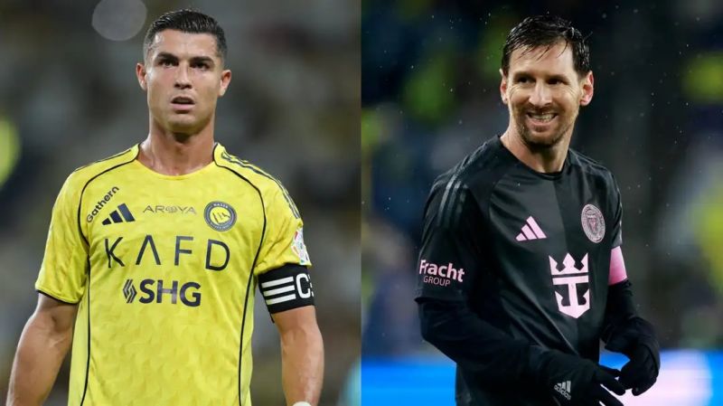 مسی دوباره مچ رونالدو را خواباند