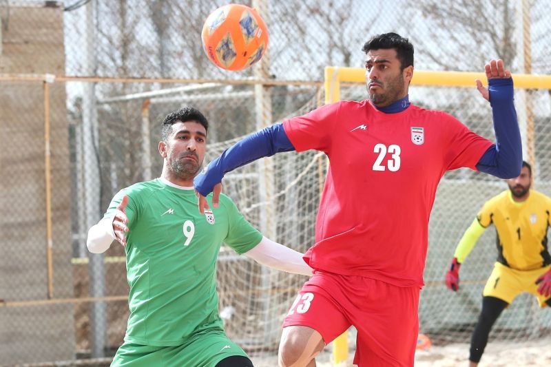 آغاز اردوی تیم مل فوتبال ساحلی