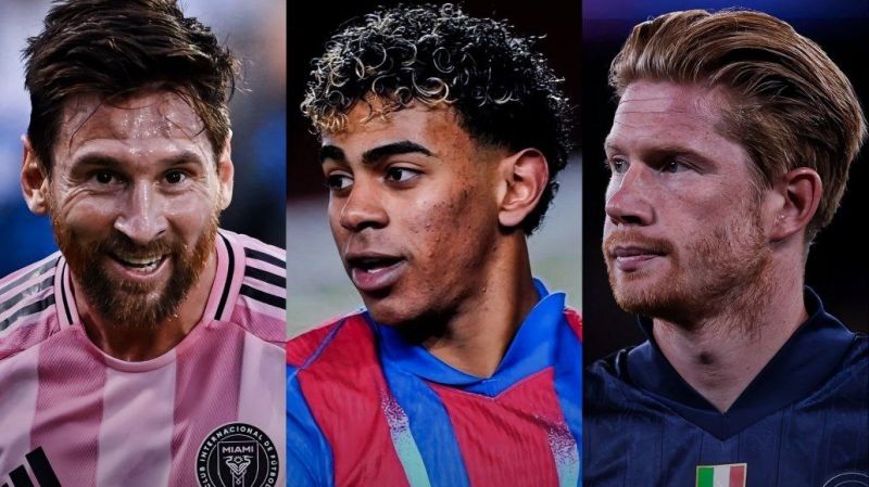 سلطان پاسگلها از فصل 2023/24؛ مسی در صدر، یامال و دیبروینه در تعقیب