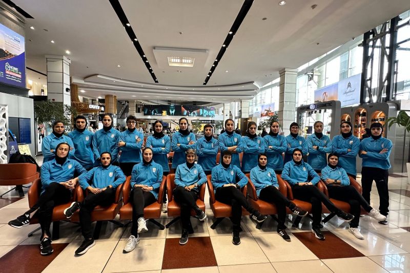 کاروان تیم ملی فوتبال بانوان عازم گلدکوست شد