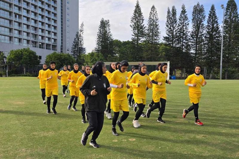 ریکاوری بازیکنان تیم ملی فوتبال بانوان در گلدکوست