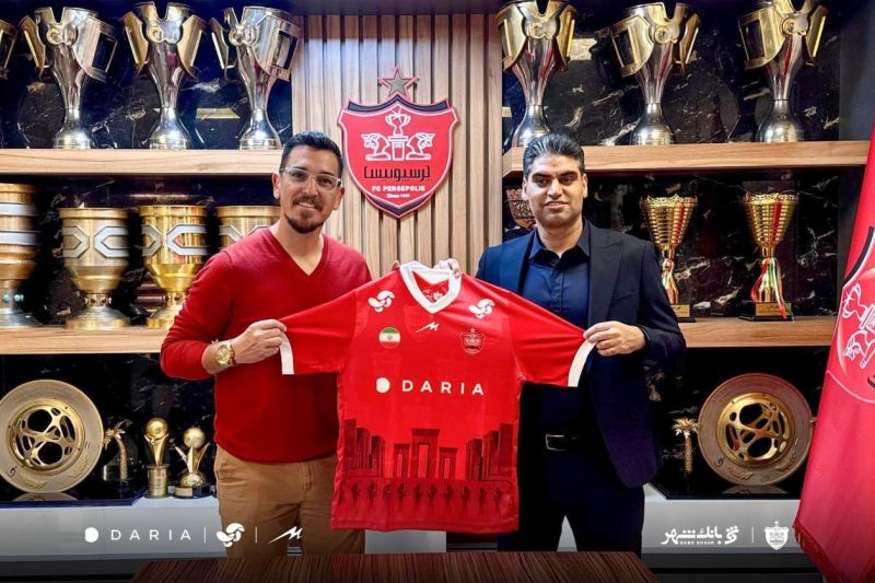 مربی بدنساز پرسپولیس، امشب در تهران!