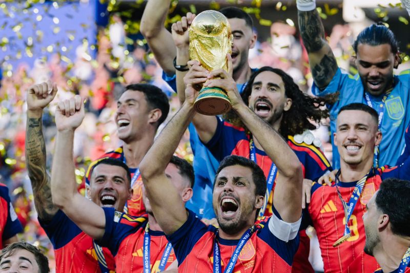 اسپانیا با قهرمانی جهان، دو رکورد تاریخی را شکست