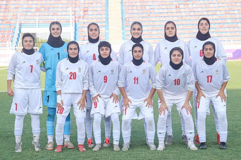 نایب قهرمانی دختران ایران در کافا