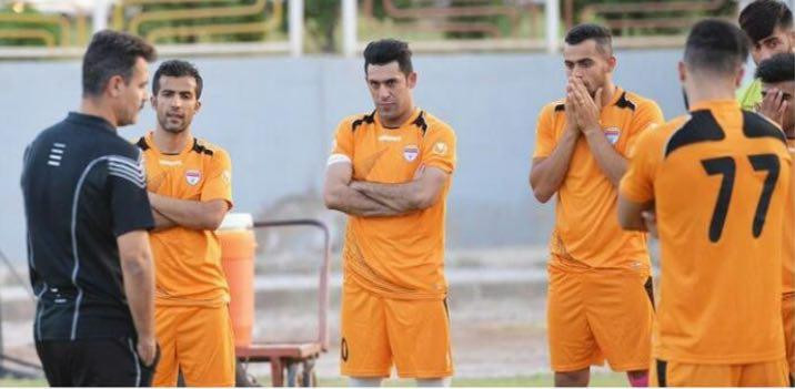 اولین تمرین مبعلی و زهیوی با فولاد (عکس)