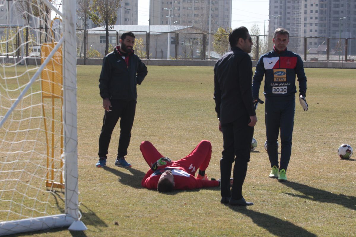 تمرینات ایگور، رادو را نقش بر زمین کرد!
