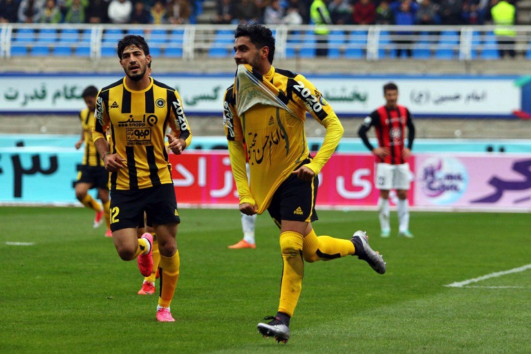 سیاهجامگان 0-سپاهان 5؛ غرش یک غول زرد