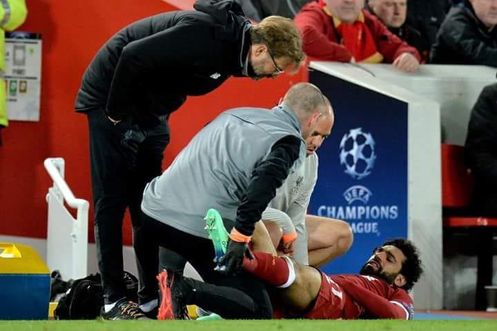 مصدومیت نگران کننده صلاح برای لیورپولی ها(عکس)