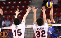 شکست والیبالیست های ایران مقابل ژاپن در سومین دیدار لیگ ملت های والیبال
