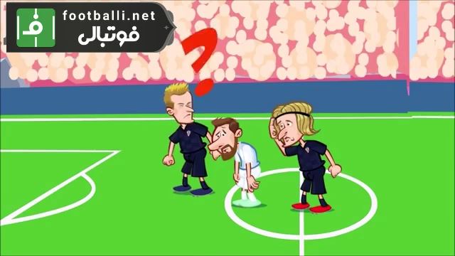 انیمیشن طنز بازی کرواسی 3-0 آرژانتین
