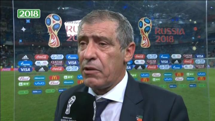 صحبت های بازیکن و سرمربی پرتغال بعد از بازی با اروگوئه