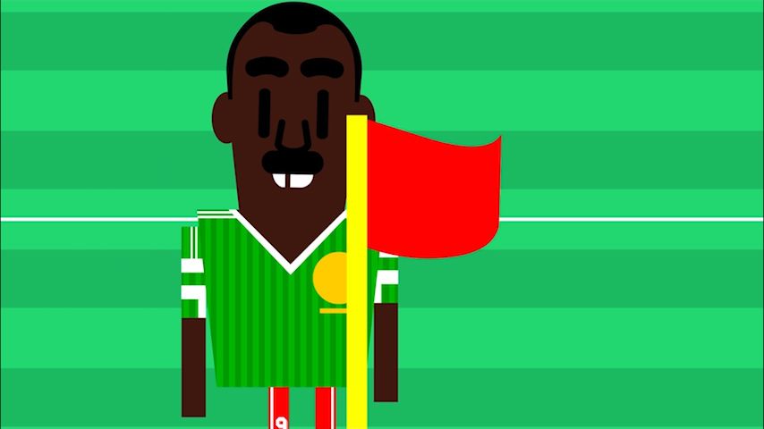 انیمیشن تایم / شادی گل ماندگار روژه میلا در جام جهانی 1990