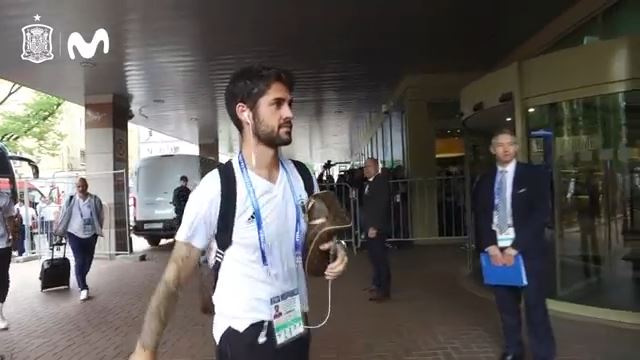 حواشی سفر بازیکنان اسپانیا برای بازی مقابل مراکش