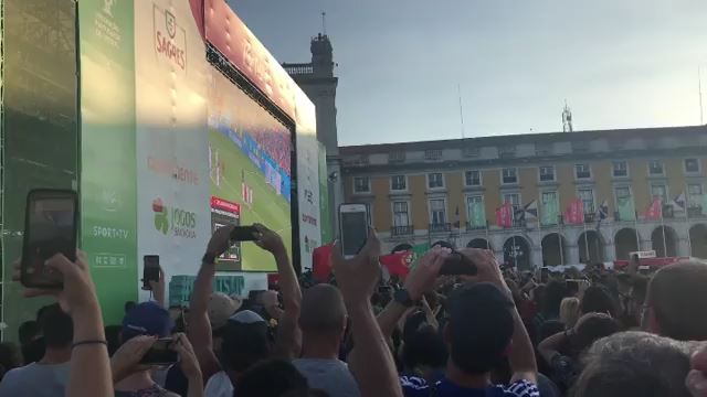 لحظه مهار پنالتی رونالدو توسط بیرانوند در پرتغال