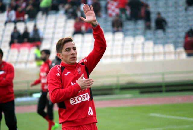 احمدزاده در تمرین پرسپولیس حاضر شد